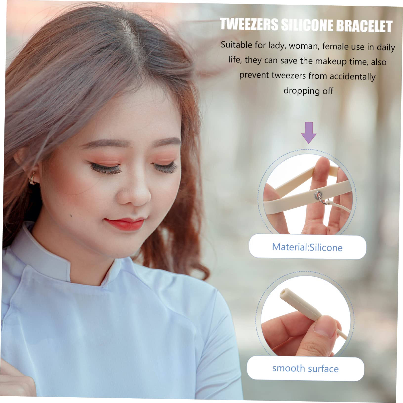 Professional Ergonomic Eyelash Extension Tweezers Holder Bracelet - Comfortable Wristband Tool for Lash Artists - Perfect for Salon, Home Use & Professional Lash Applications