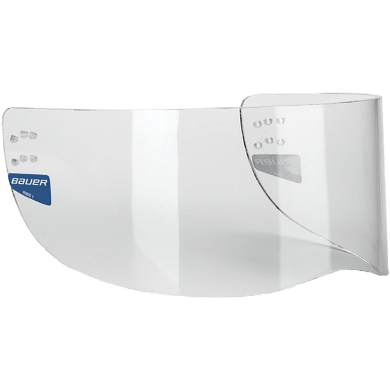 Bauer RBE I Half Shield Hockey Visor - Certified for Safety & Performance - Perfect for Ice Hockey, Street Hockey, and Sports Protection