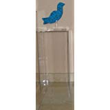 Clear Acrylic Art Sculpture Display Stand Pedestal - 12
