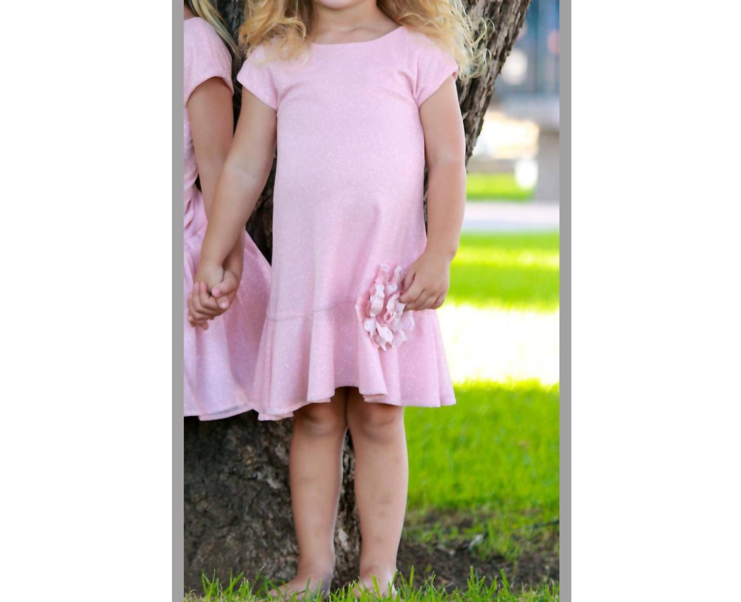 Stylish Pink Toddler Dress for Girls - Perfect for Birthday Parties, Photo Shoots & Special Occasions