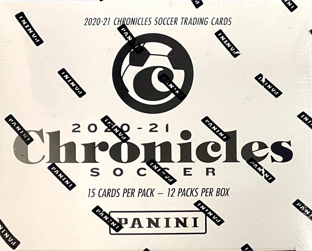 2020-21 Panini Chronicles Soccer Value Pack Box - 180 Trading Cards Collection | Perfect for Soccer Fans, Collectors & Fantasy League Players