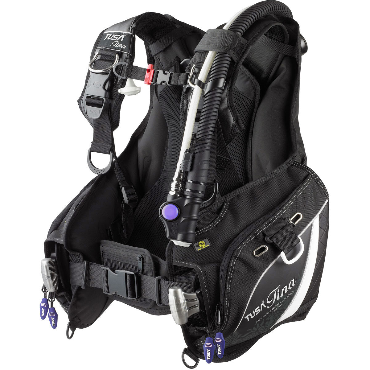 Tusa Tina Women's Scuba Diving BCD with Integrated Weight System - Perfect for Recreational Diving & Underwater Exploration