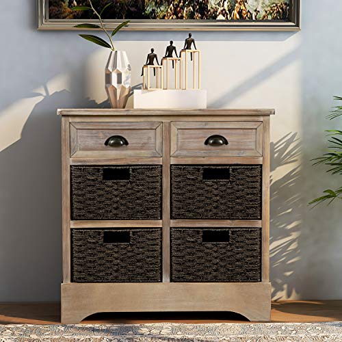 White Washed(with Drawers)