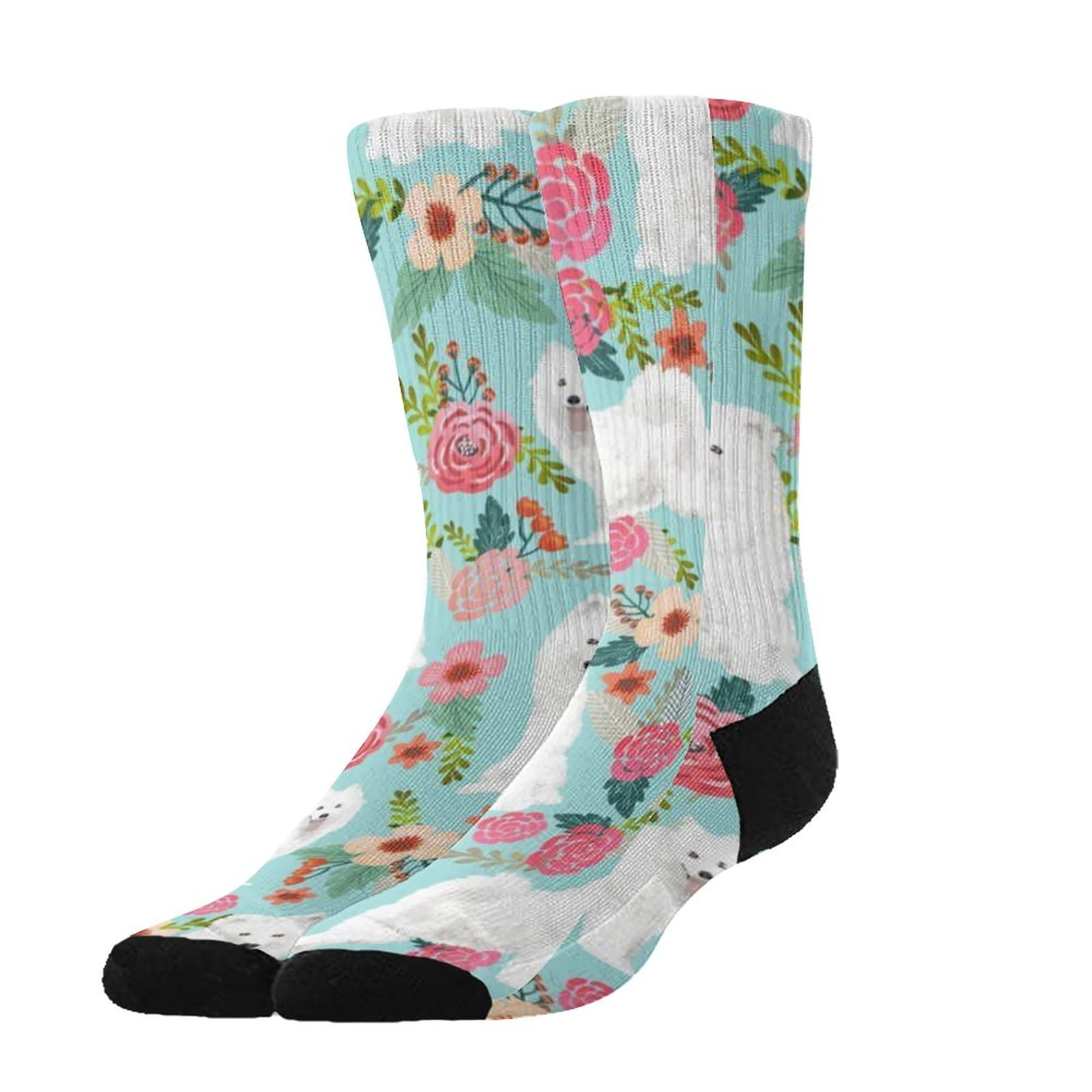 Premium Vintage Socks - Luxury Polyester Athletic Socks with Soft Fuzzy Lining for Women & Men - Perfect for Running, Jogging & Casual Wear