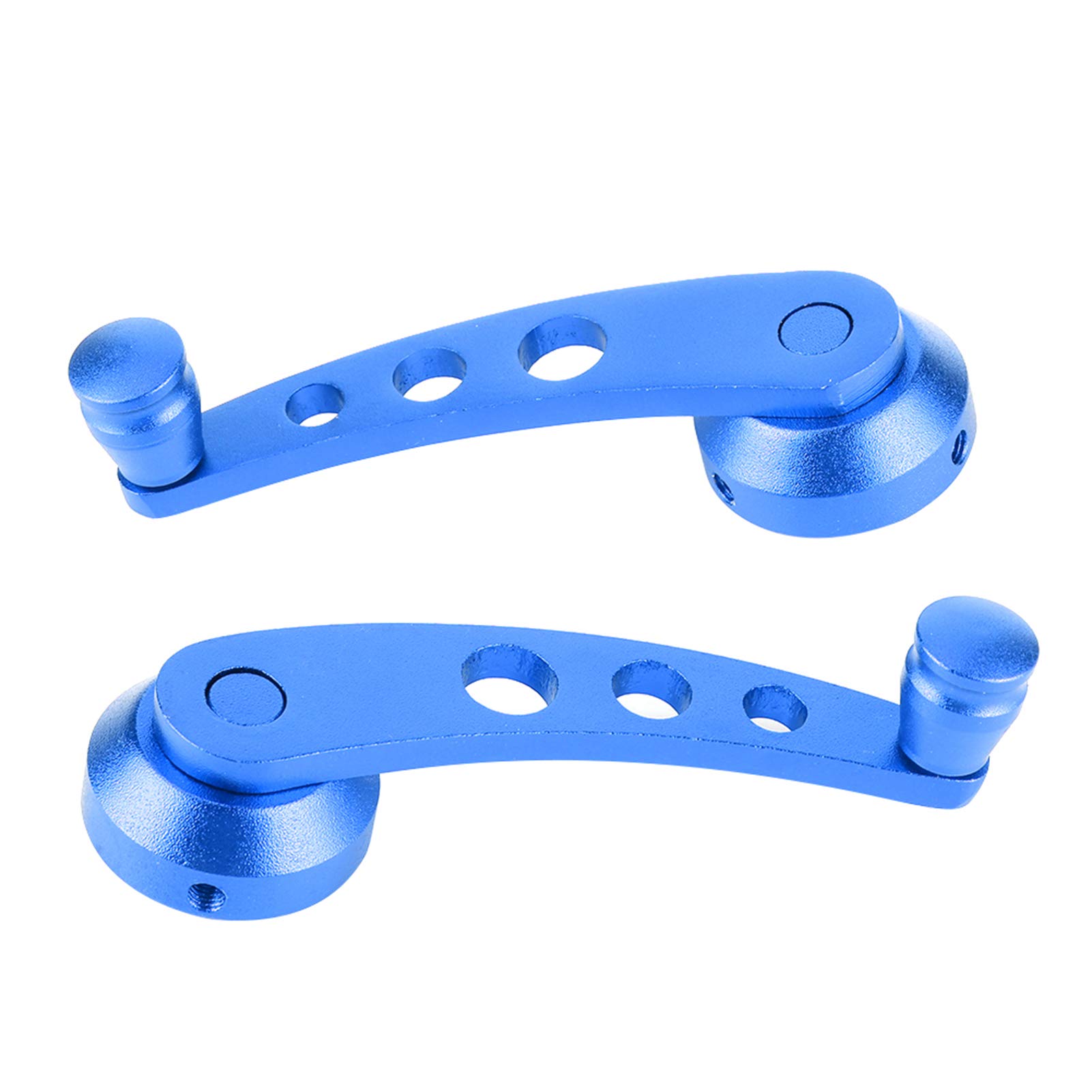 Universal Car Window Crank Handle - Aluminum Alloy Replacement Window Winder for Vehicle Glass (Green/Blue) - Perfect for Car Window Repair, Refitting & DIY Auto Maintenance