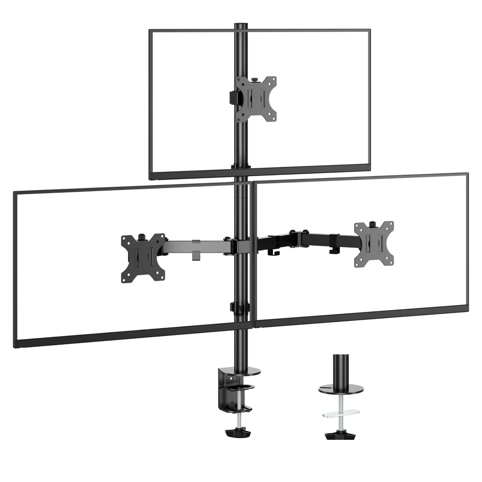 Triple Monitor Stand for 17-32