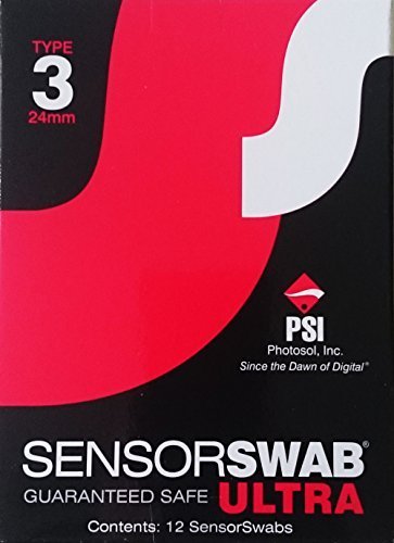 Photosol Sensor Swab ULTRA Type 3 (12-Pack) - Premium Camera Sensor Cleaning Swabs for DSLR & Mirrorless Cameras - Perfect for Professional Photographers & Studio Use
