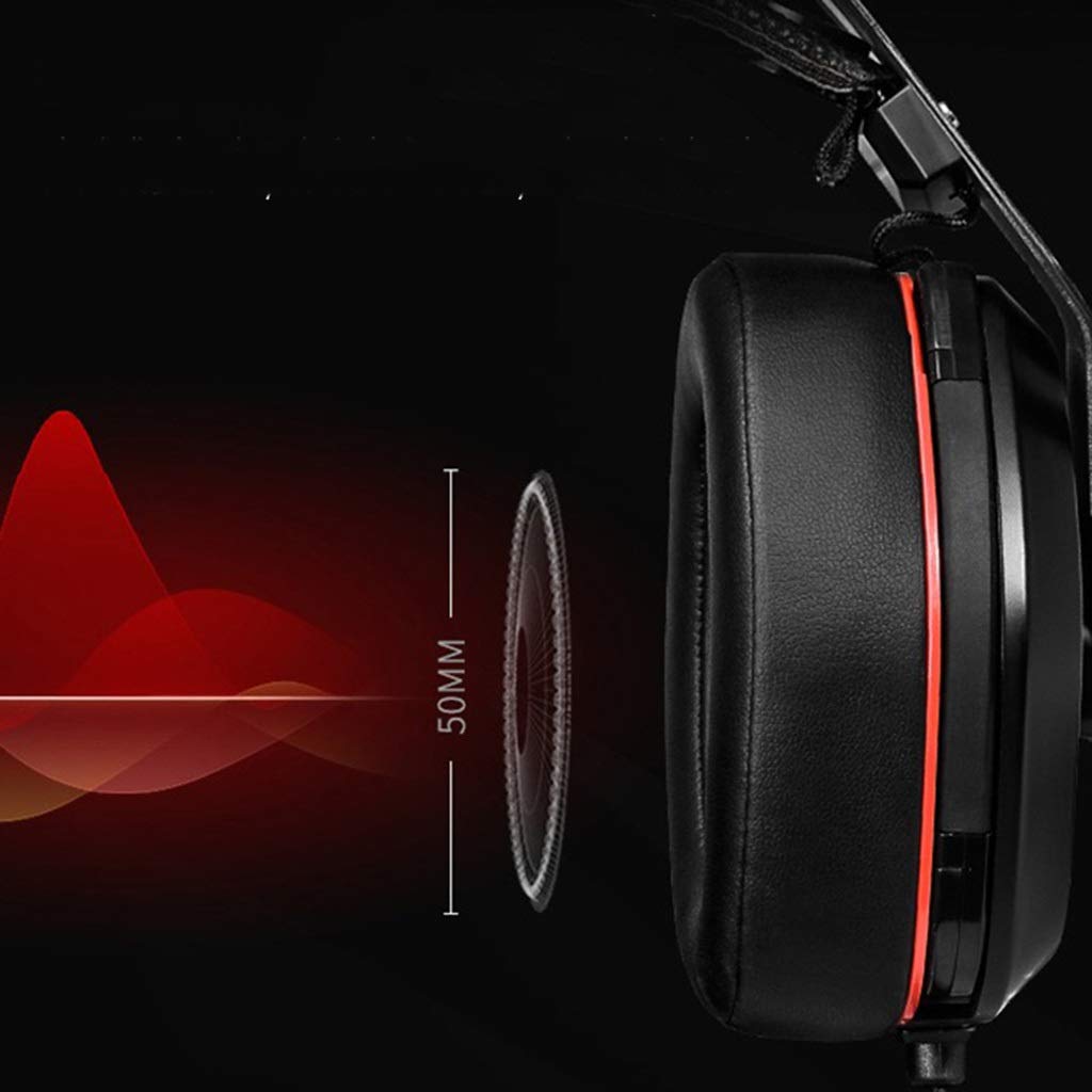 Best Stereo Gaming Headset with Noise Canceling Mic - Wired Over-Ear PC Headphones for Music & Gaming - Sweat Resistant for Long Gaming Sessions & Competitive Play