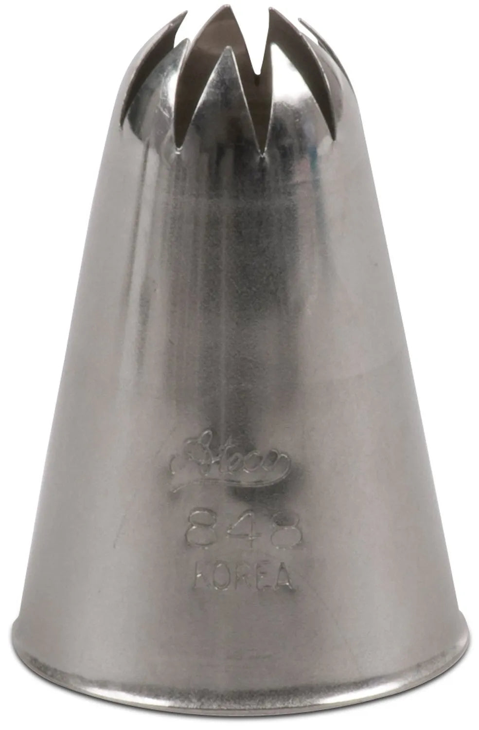 Closed Star Pastry Tip - Professional Stainless Steel Baking Decorating Nozzle for Cakes, Cupcakes & Cookies - Perfect for Birthday, Wedding & Holiday Desserts
