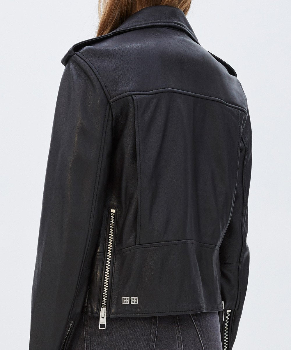 BAD COMPANY BIKER BLACK LEATHER JACKET - Men's Motorcycle Jacket for Riding & Fashion - Perfect for Bikers, Riders & Outdoor Enthusiasts
