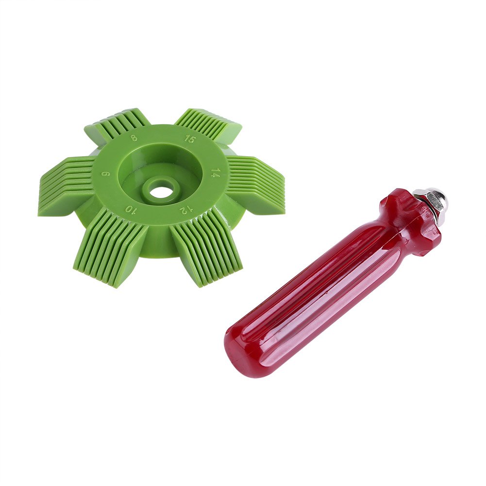 TOPCINCN Car AC Radiator Condenser Fin Comb Straightener Tool - Repair & Maintain Air Conditioning System for Smooth Cooling Performance | Perfect for DIY Auto Mechanics & Professional Technicians