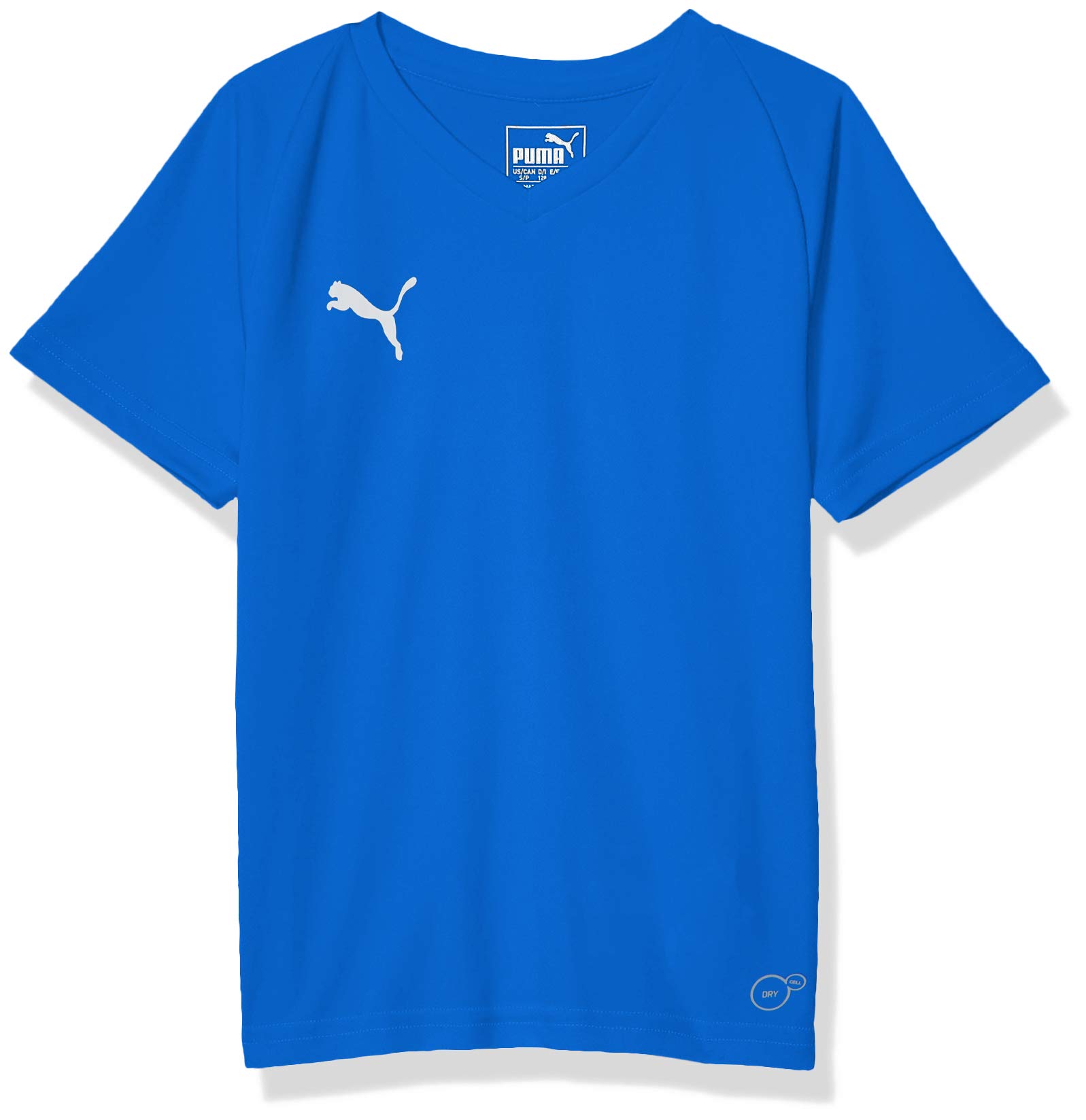 PUMA Unisex Liga Core Soccer Jersey for Youth - Lightweight & Breathable Sports Shirt for Training & Matches