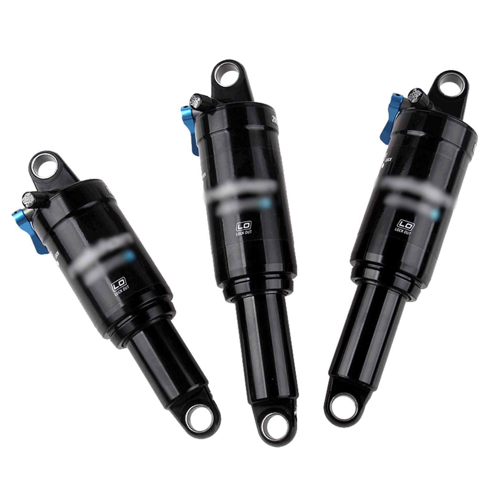 Premium Bicycle Rear Shock Absorber - Air Suspension Damper for MTB & Downhill Mountain Bikes (165mm/190mm/200mm) - Ideal for Off-Road Trails & Extreme Cycling Adventures