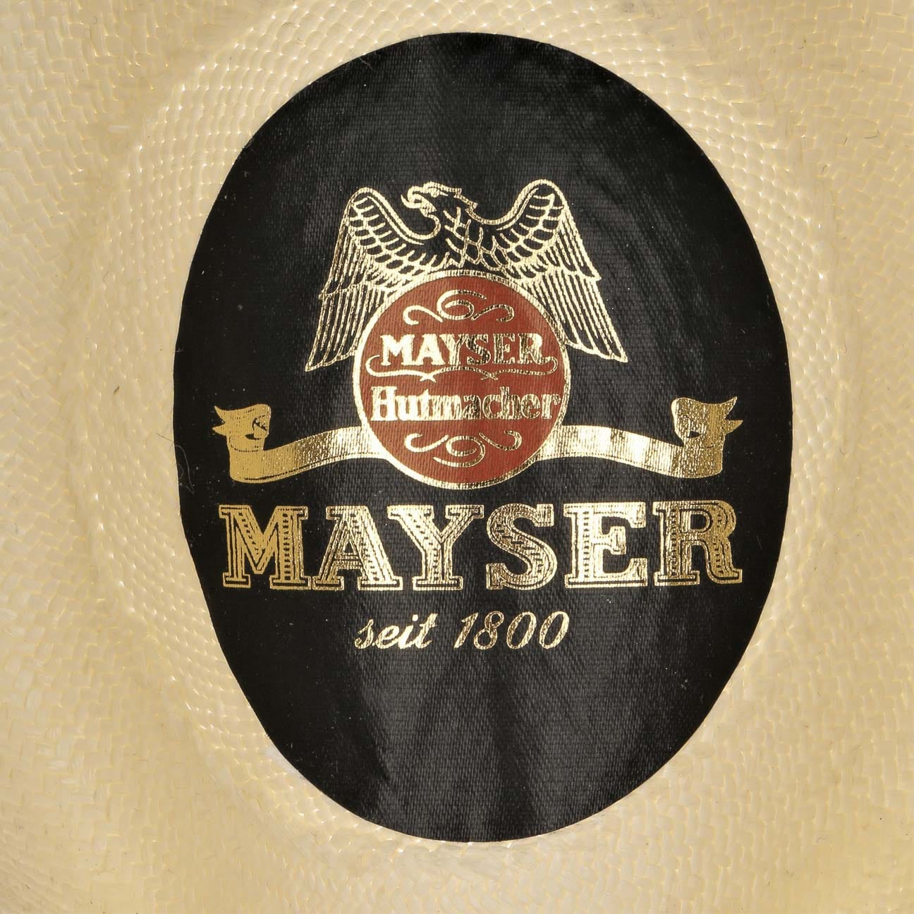 Mayser Albenga Panama Bogart Hat - Classic Men's Summer Straw Fedora - Perfect for Beach, Outdoor & Casual Wear