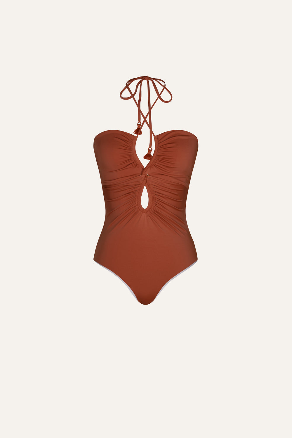 Coral Reef One Piece Swimsuit - Women's Sexy High Waisted Bathing Suit for Summer Beach & Pool Party