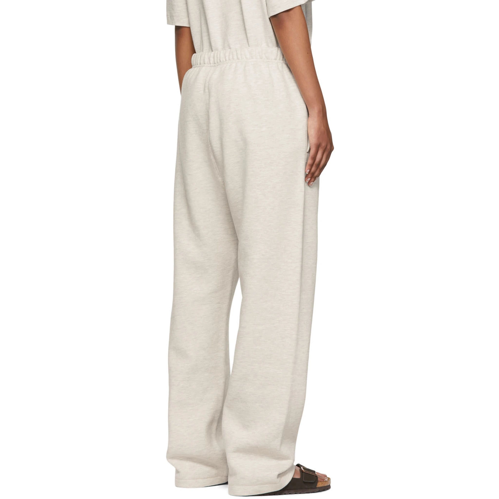 Fear Of God Essentials Relaxed Fit Light Oatmeal Sweatpants for Men - Comfortable Casual Joggers (SS22 Collection) | Perfect for Lounge Wear, Gym, and Street Style Outfits