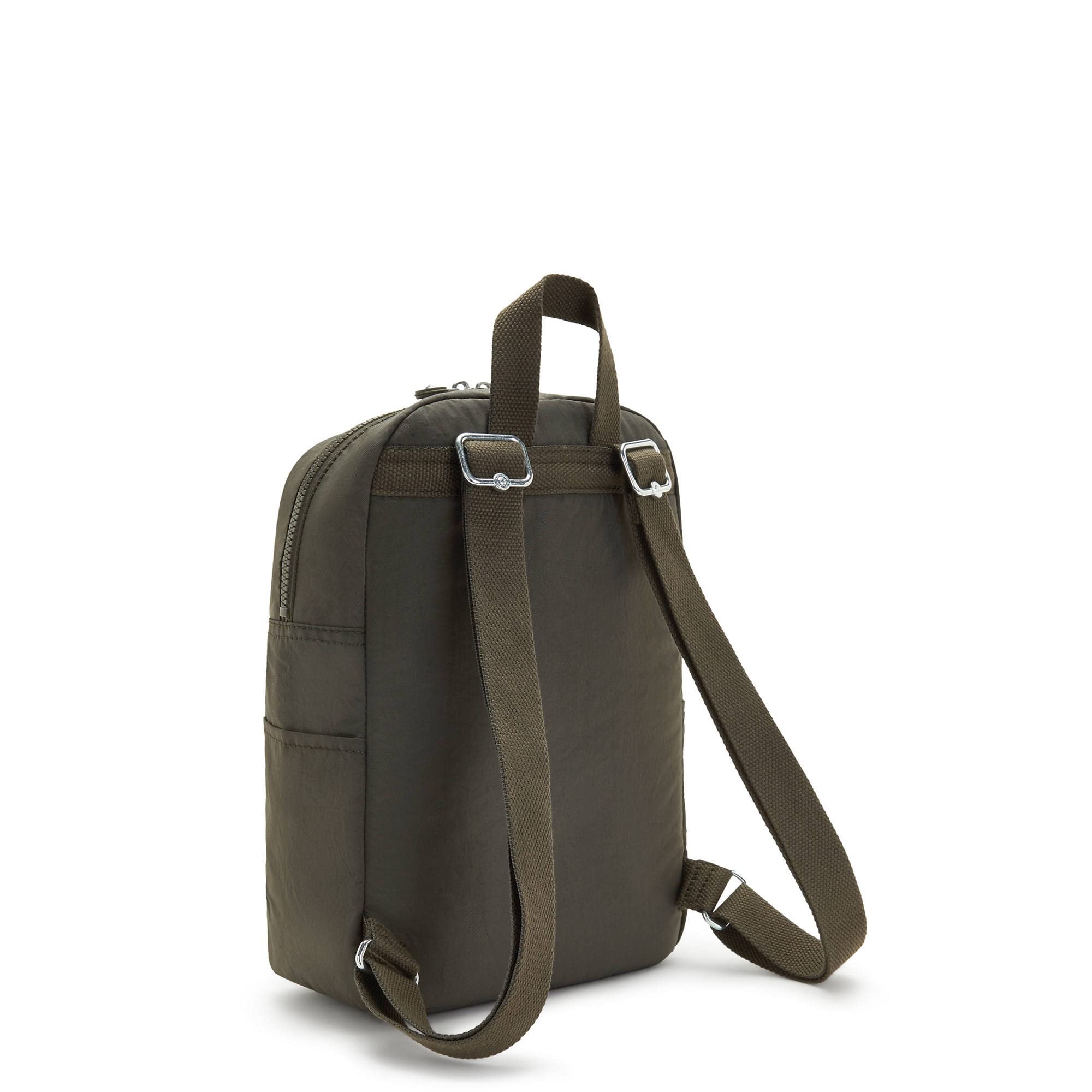 Kipling Ferris Backpack - Lightweight Travel Backpack for Women & Men, Durable Field Green 360° Spinner Luggage Companion, Perfect for School, Work, Gym & Airplane Carry-On