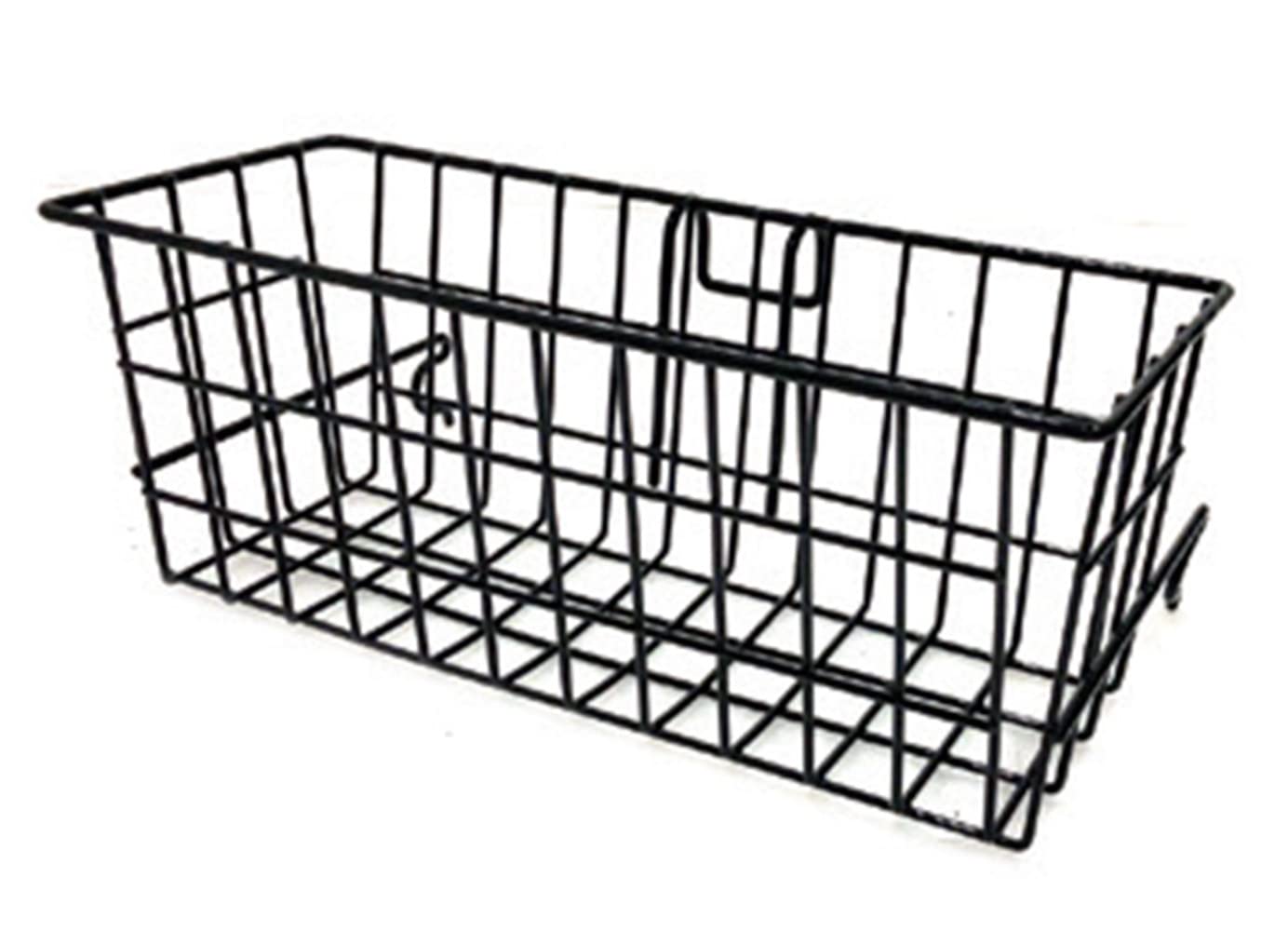 One-Button Black Walker Basket for All 2-Hand Walker Models RV7045N - Perfect for Shopping, Walks, and Daily Errands