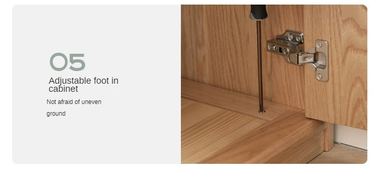 Solid Oak Wood Narrow Wardrobe - Slim Space-Saving Closet for Bedroom, Hallway, or Small Apartment