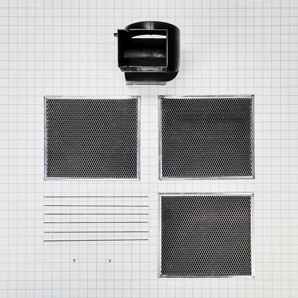 Amana W11430940 Range Wall Hood Recirculation Kit - Compatible with Amana Range Hoods - Easy Installation for Kitchen Ventilation - Perfect for Home Cooking & Smoke Removal