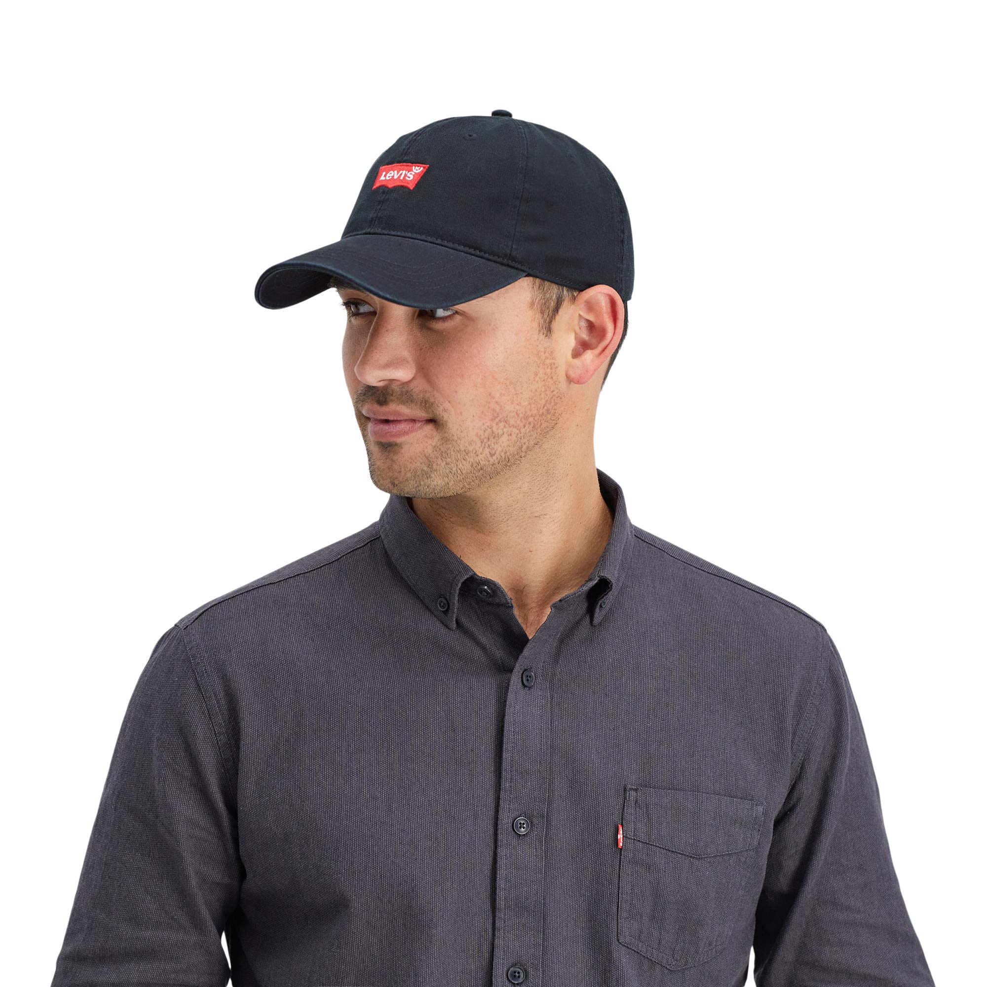 Levi's Men's Classic Baseball Cap with Logo - Stylish Adjustable Dad Hat for Casual Wear, Outdoor Sports & Street Fashion
