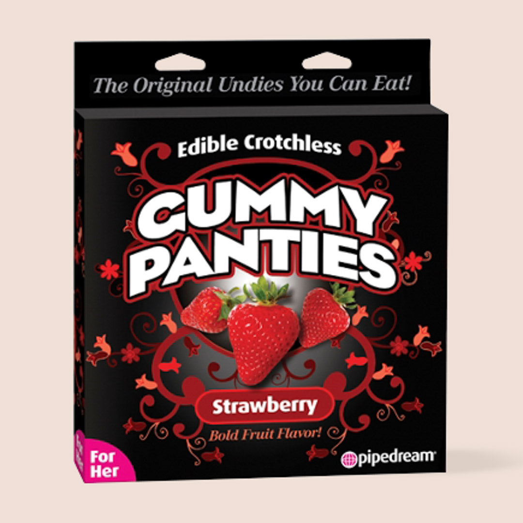 Original Edible Crotchless Gummy Panties® - Sweet & Playful Adult Novelty Candy Underwear for Couples (Perfect for Bachelorette Parties, Valentines Gifts & Romantic Nights)