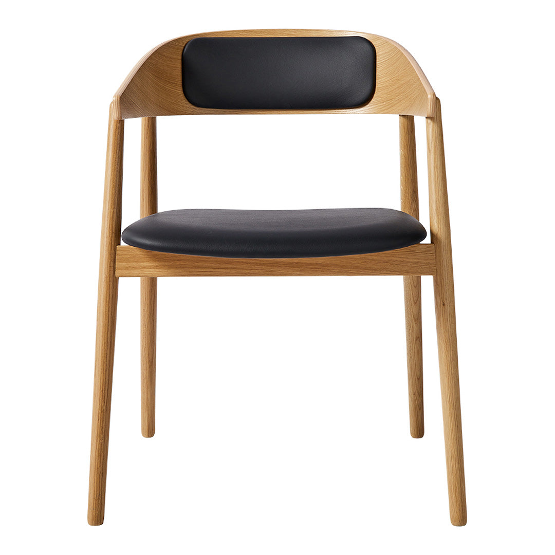 AC2 Armchair with Upholstered Seat & Back - Modern Comfortable Lounge Chair for Living Room, Bedroom, or Office