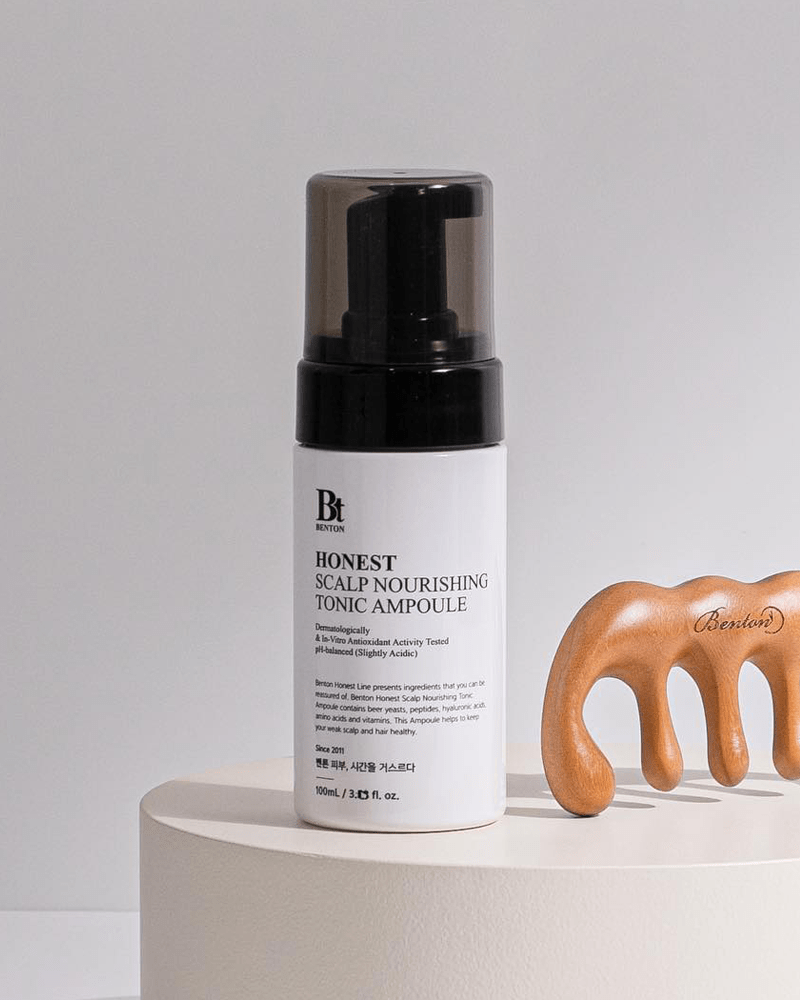 Benton Honest Scalp Nourishing Tonic Ampoule for Hair Growth & Scalp Care - Hydrating Treatment for Dry, Itchy Scalp - Perfect for Daily Hair Care Routine & Salon Treatments