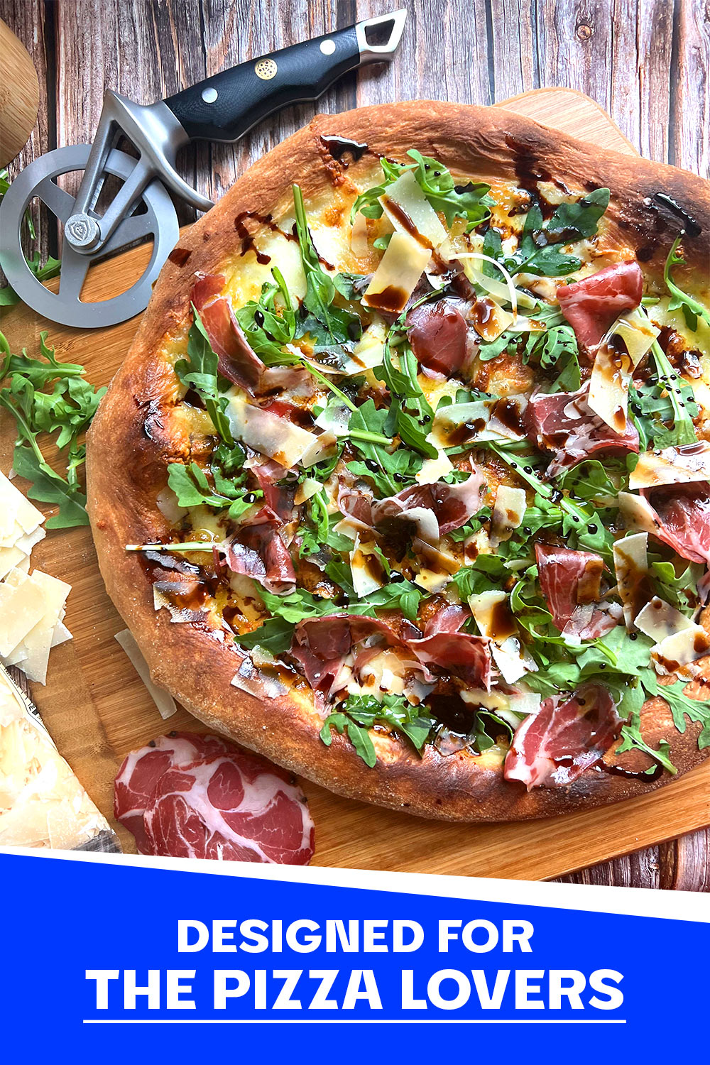 Dalstrong Orbit Razor Pizza Wheel & Cutter - Premium Stainless Steel Pizza Cutter with Ergonomic Handle for Perfect Slices - Ideal for Home Kitchens, Pizzerias, and Professional Chefs
