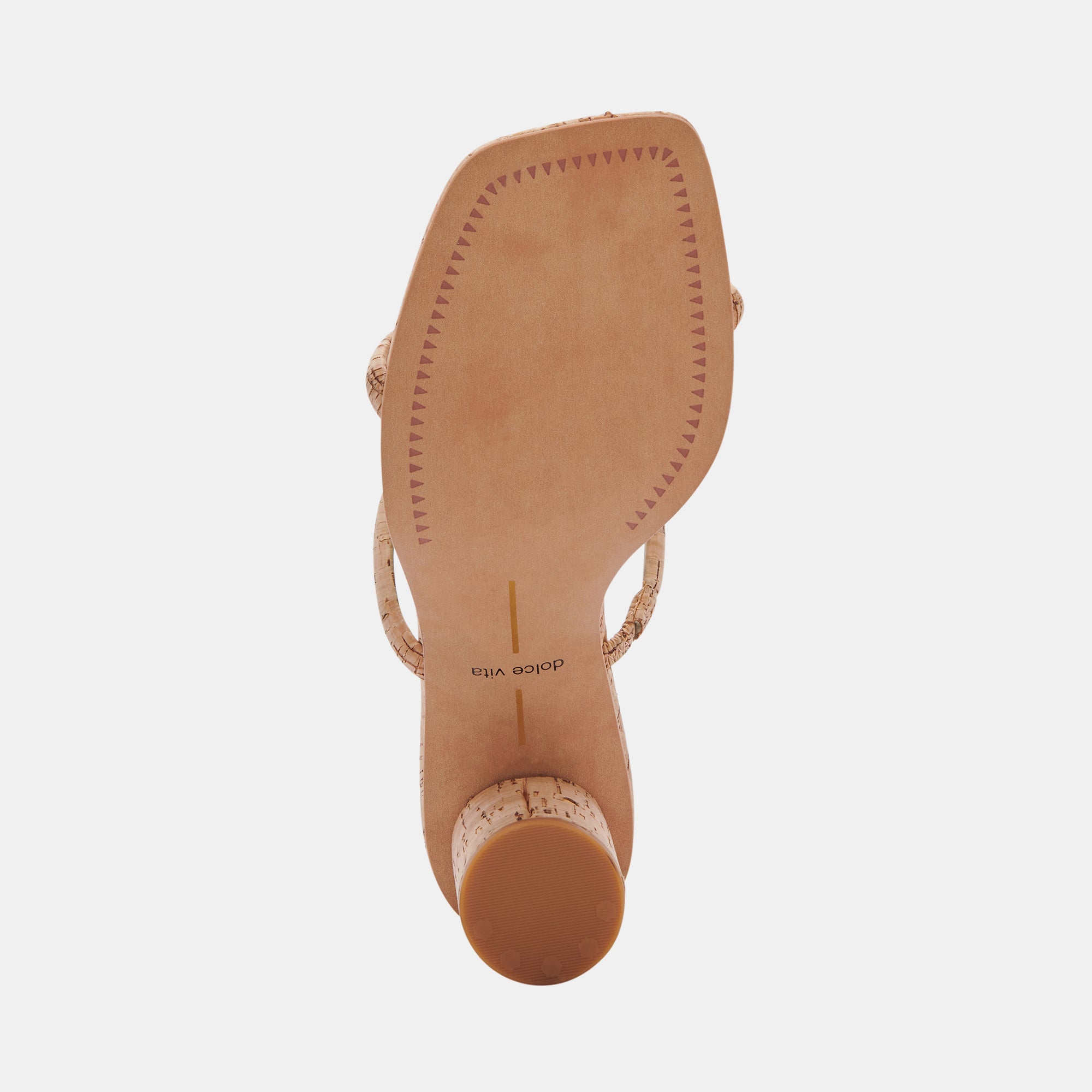 NOLES HEELS NATURAL CORK - Comfortable Women's Wedge Sandals with Cork Footbed | Perfect for Summer, Beach, and Casual Outings
