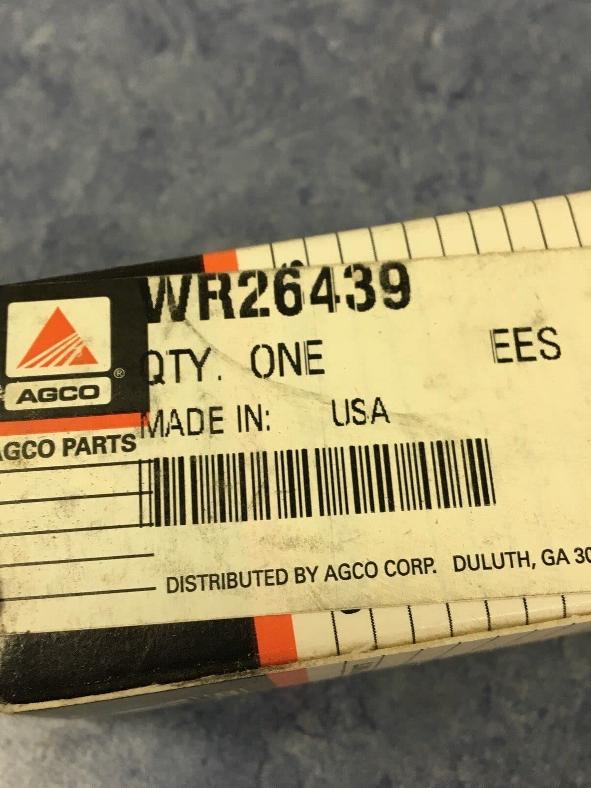 AGCO WR26439 SPRA-Coupe High Pressure Switch - Replacement Part for Agricultural Sprayers - Perfect for Field Crop Spraying Equipment Maintenance
