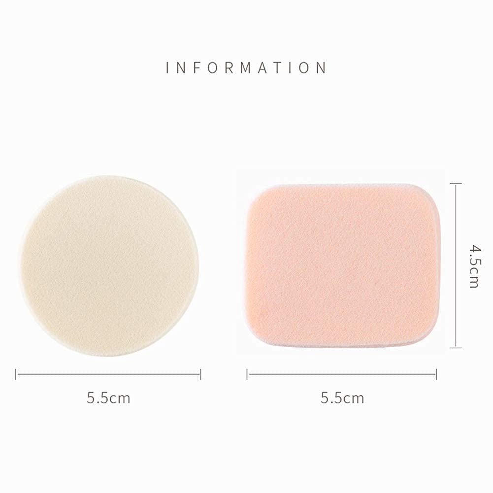 8Pcs Makeup Brush Set for Foundation & Eyeshadow - Travel Size Beauty Kit with Sponge for Daily Makeup