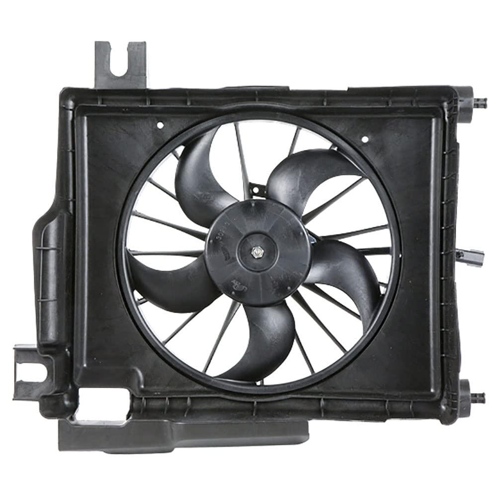 High-Performance Condenser & Radiator Cooling Fan Assembly for Dodge Ram 1500/2500/3500 | OEM Replacement Part 19-20168AN | BuyAutoParts | Perfect for Off-Roading & Heavy-Duty Towing