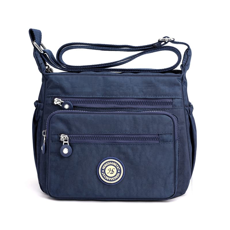 Simcat Women's Waterproof Nylon Crossbody Bag with Multiple Pockets - Stylish Shoulder Purse & Messenger Bag for Ladies, Wife, Mom - Perfect for Travel, Shopping & Daily Use