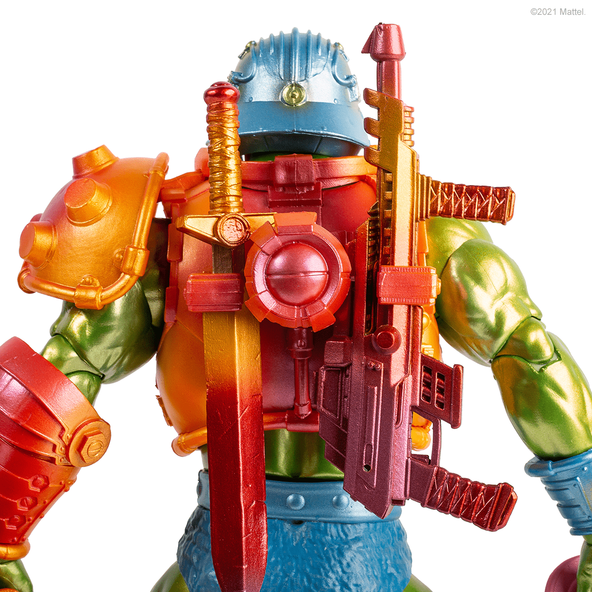 Masters of the Universe Man At Arms 1/6 Scale Action Figure - MOTUbi Variant Collectible for Display & Role Play | Perfect for Fans, Collectors & Home Decor