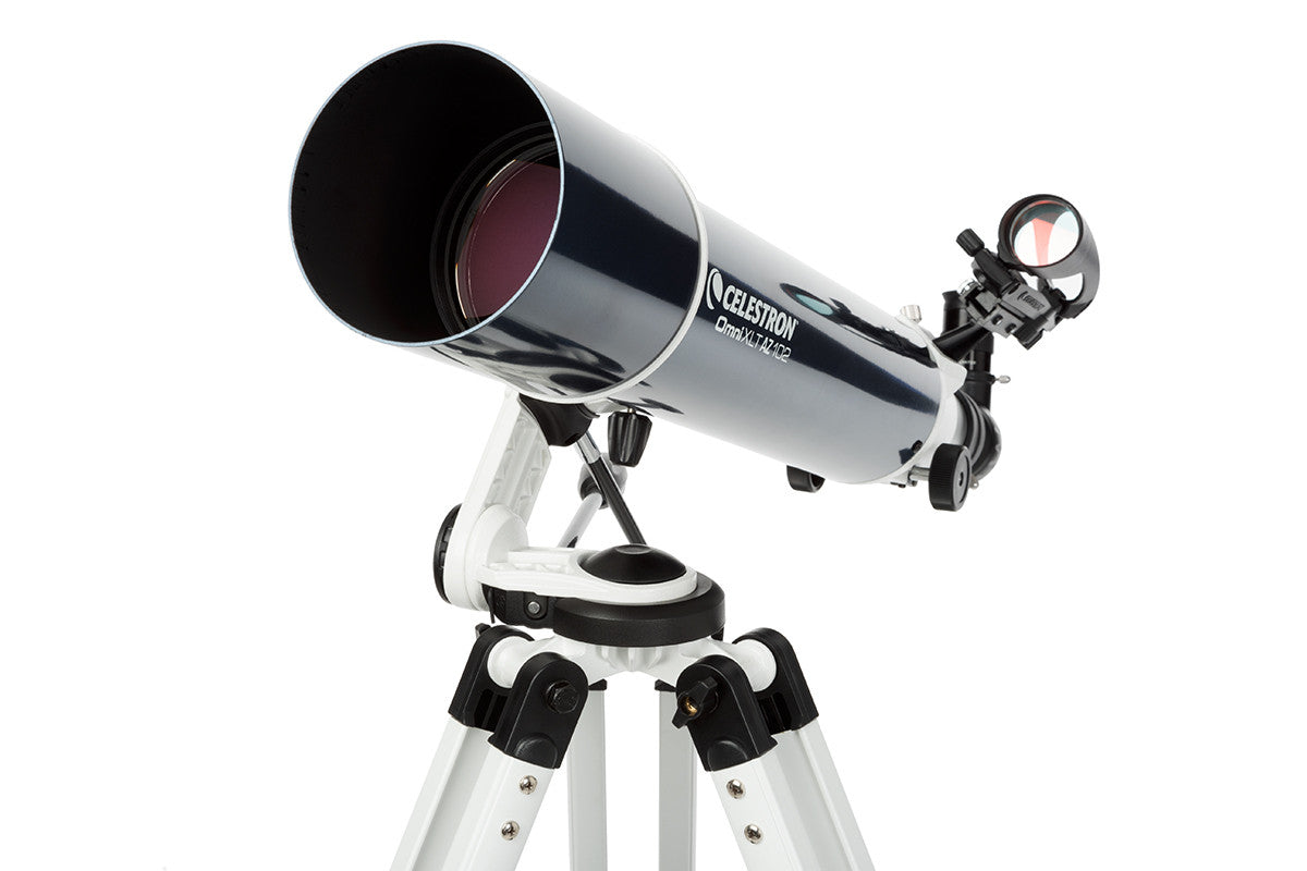 Omni XLT AZ 102 Telescope - Premium Refractor Telescope for Astronomy Beginners & Adults - Perfect for Stargazing, Moon Observation & Astrophotography