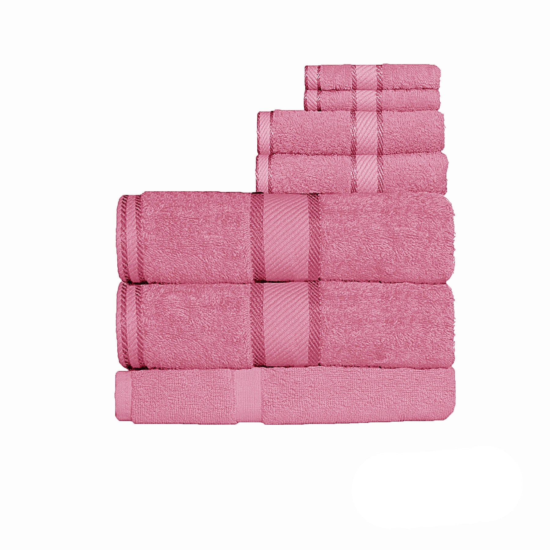 Premium 550 GSM 100% Cotton 7-Piece Bath Sheet Set – Ultra Soft & Absorbent Luxury Towels for Spa, Bathroom & Beach Use