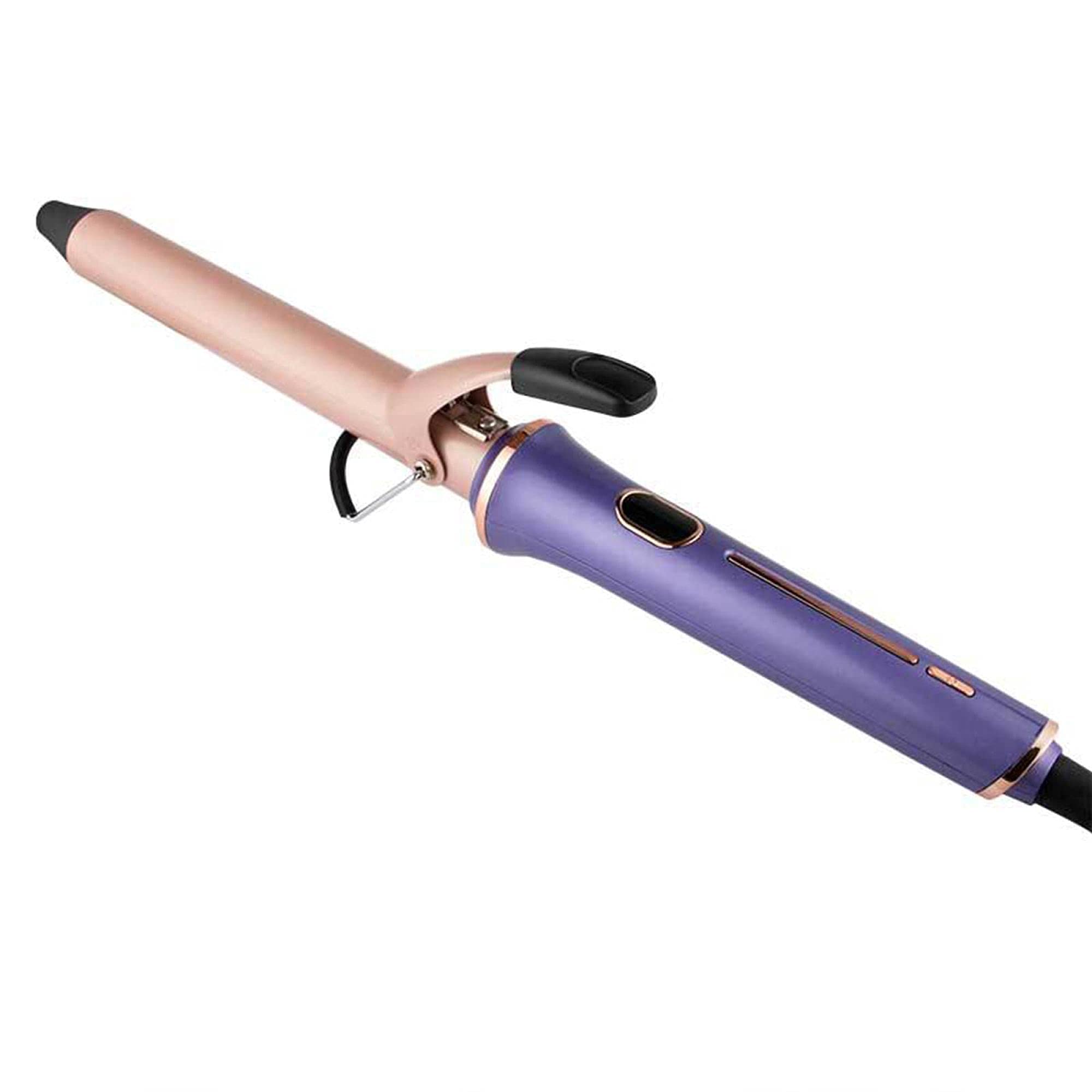 Lincheer Digital LCD Ceramic Hair Curler - Anti-Scalding Insulated Tip Hair Styling Wand for Salon-Quality Curls at Home (Color A) | Perfect for Daily Styling, Parties & Special Occasions