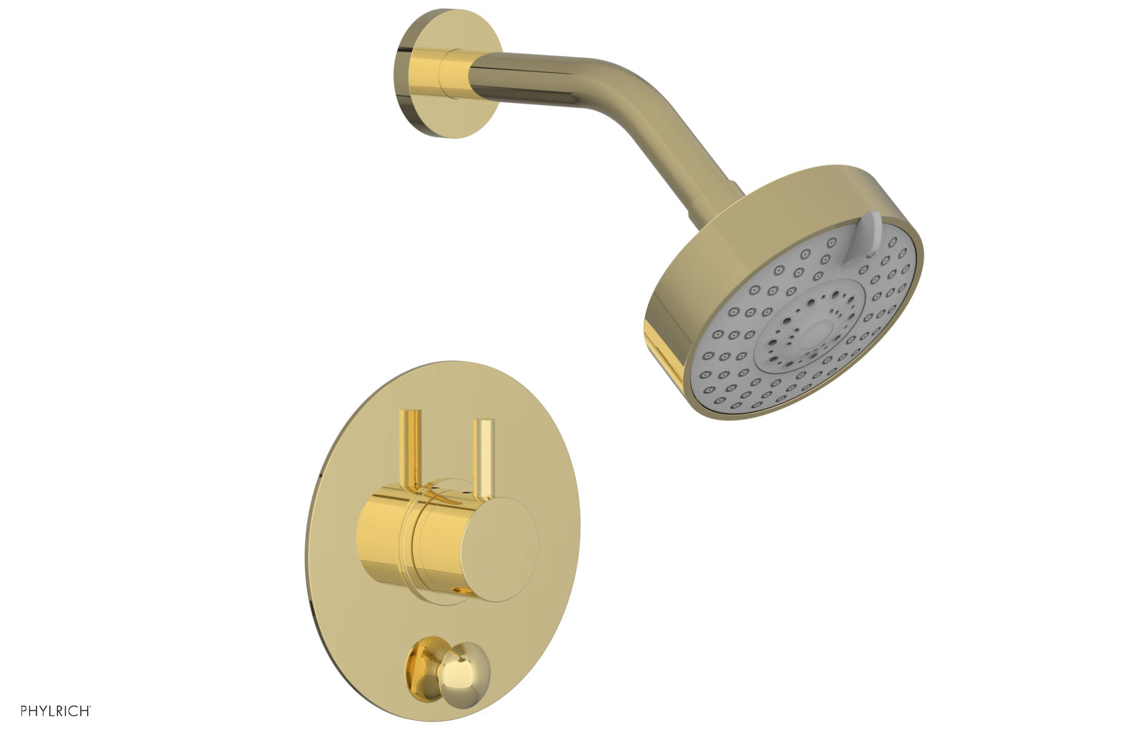 BASIC II Pressure Balance Shower and Diverter Set (No Spout) 4 191 - Perfect for Bathroom Renovation, Modern Home Upgrade & Water-Saving Installation