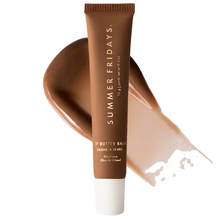 Summer Fridays Lip Butter Balm - Hydrating & Shining Lip Care for Dry Lips | All-Day Moisture, Nourishment & Glossy Finish | Perfect for Daily Use, Makeup Prep & On-the-Go Hydration