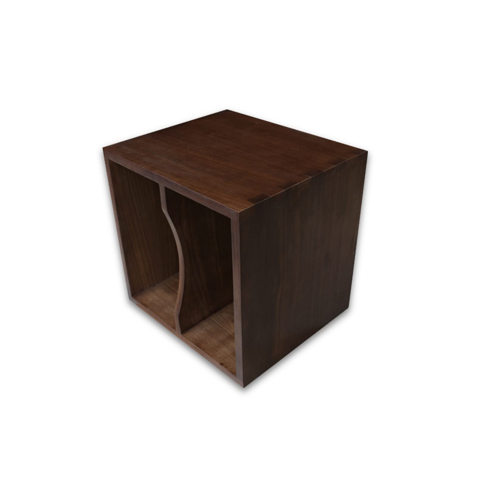 Vintage Stackable LP Vinyl Record Storage Shelf - Classic CD Rack & Audio Cabinet for Modern Home Decor | Perfect for Living Room, Music Studio & Collector's Display