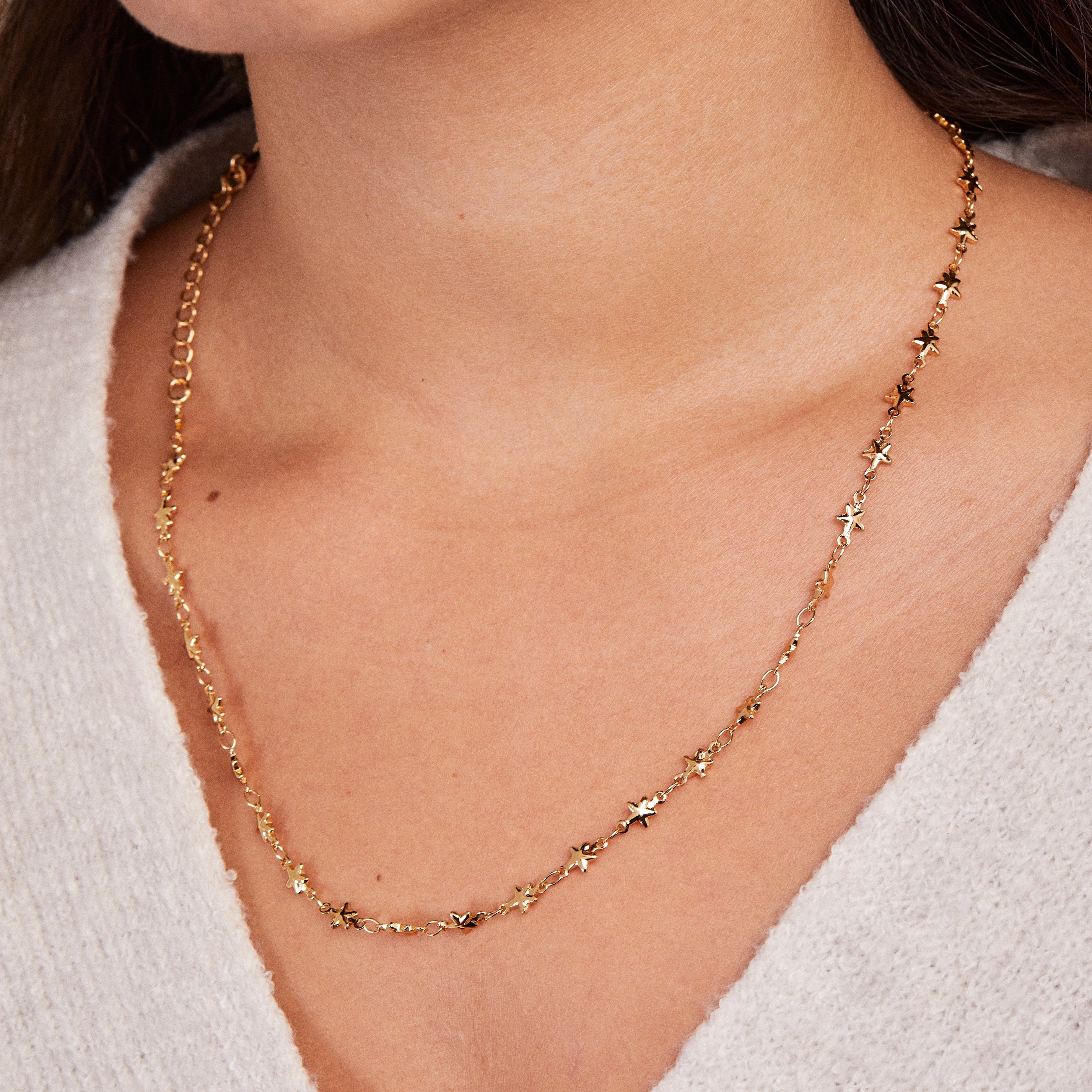 Elegant Star Pendant Necklace for Women - Dainty Gold or Silver Layering Chain Jewelry - Perfect for Everyday Wear, Gifts & Special Occasions