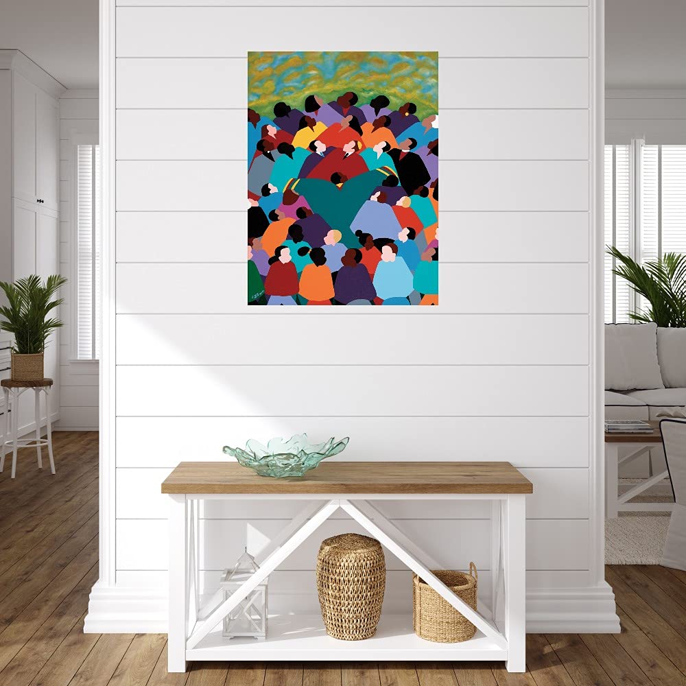 Synthia Saint James The Dream Canvas Wall Art - 32x43 Inch Ready to Hang Fine Art Print for Living Room, Bedroom, Office & More - Modern Home Decor for Walls - Perfect for Gifts & Interior Design
