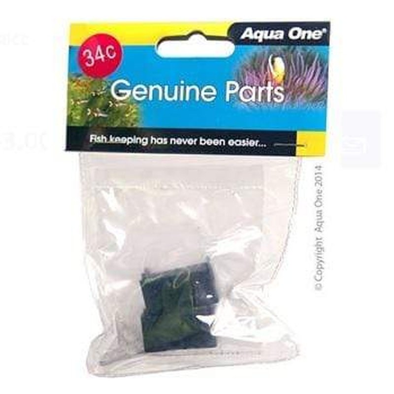 Aqua One Carbon Cartridge 2 Pack - Mini 300F Filter Replacement (25034c) | Premium Water Filtration for Aquariums & Fish Tanks | Improves Water Clarity & Removes Impurities
