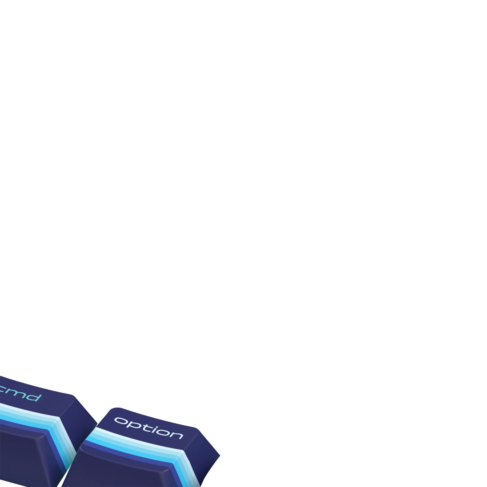 Synth Sunrise Limited Edition Keycaps - Custom Mechanical Keyboard Keycaps for Gaming & Typing - Perfect for PC, Mac, and Laptop Enthusiasts