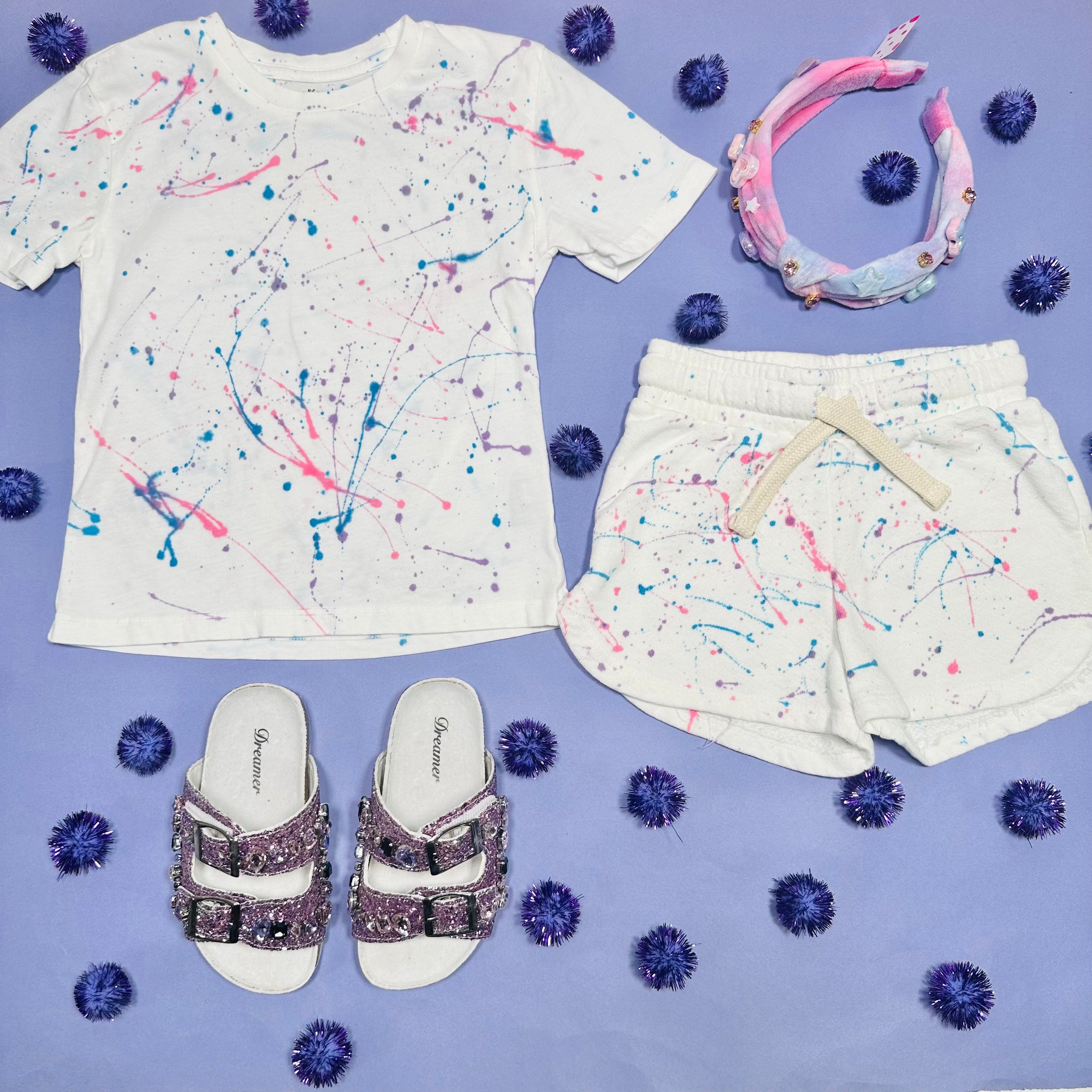 Paint Splatter T-Shirt for Men & Women | Trendy Artistic Graphic Tee for Casual Wear, Street Style & Art Lovers