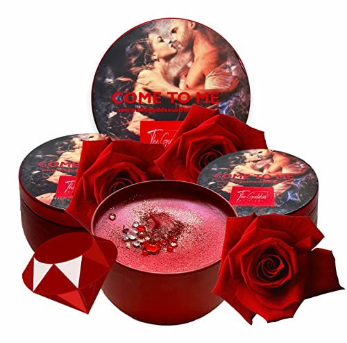 16 oz Spiritual Spell Candles for Love, Money, Manifestation & Protection - Charged with Herbs & Crystals (Come to Me Variety) | Perfect for Meditation, Rituals, and Positive Energy Work