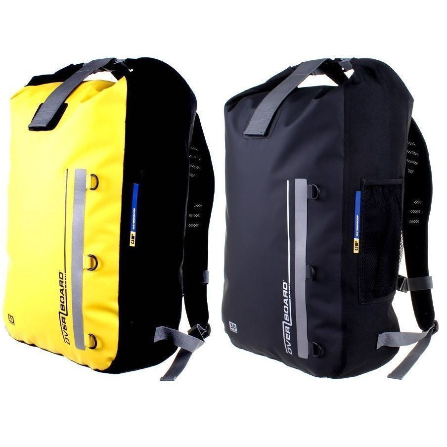 Overboard Classic 30L Waterproof Backpack - Lightweight Dry Bag for Kayaking, Boating, Hiking & Outdoor Adventures