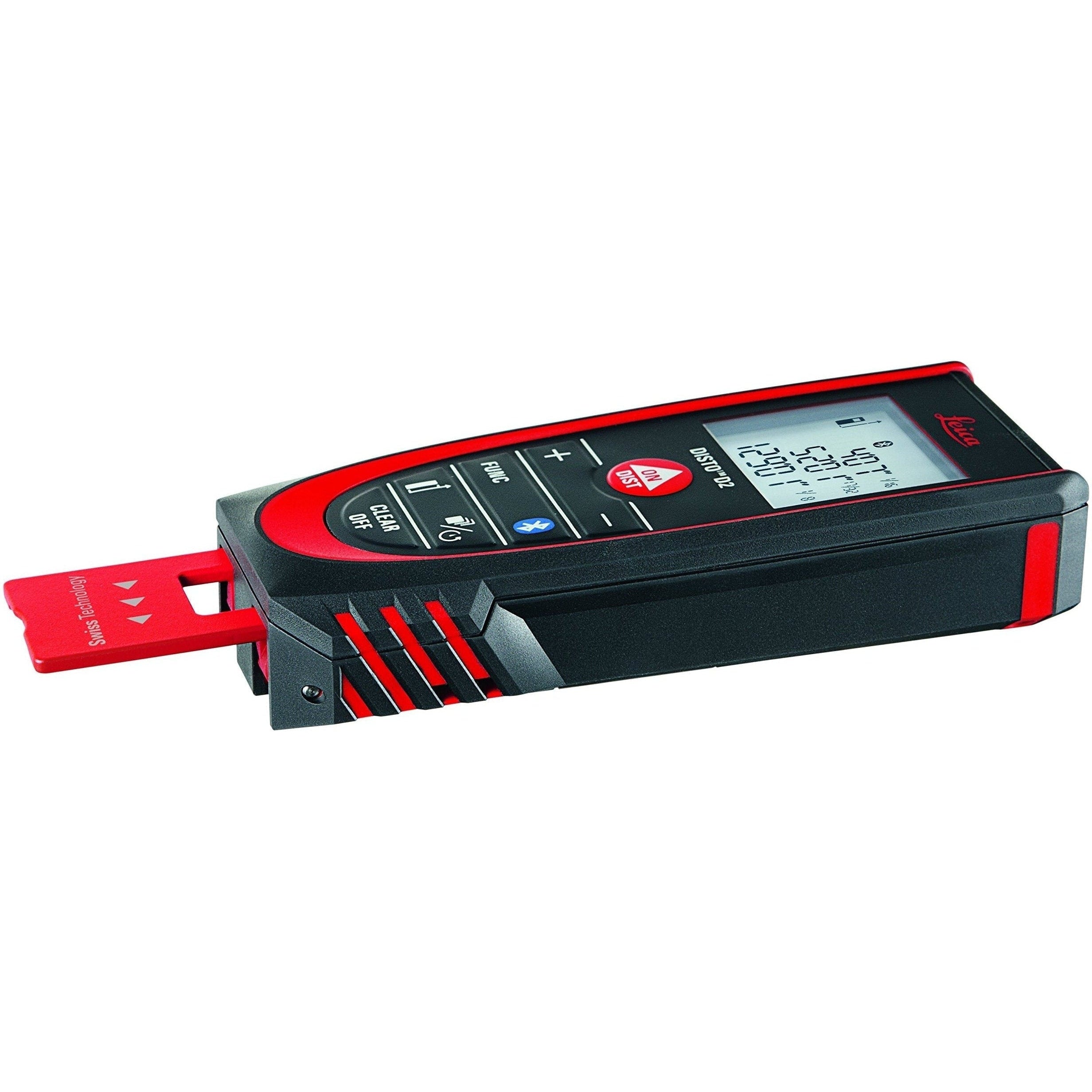 Leica DISTO D2 Laser Distance Meter - High Precision Digital Measuring Tool for Construction, Home Improvement & DIY Projects