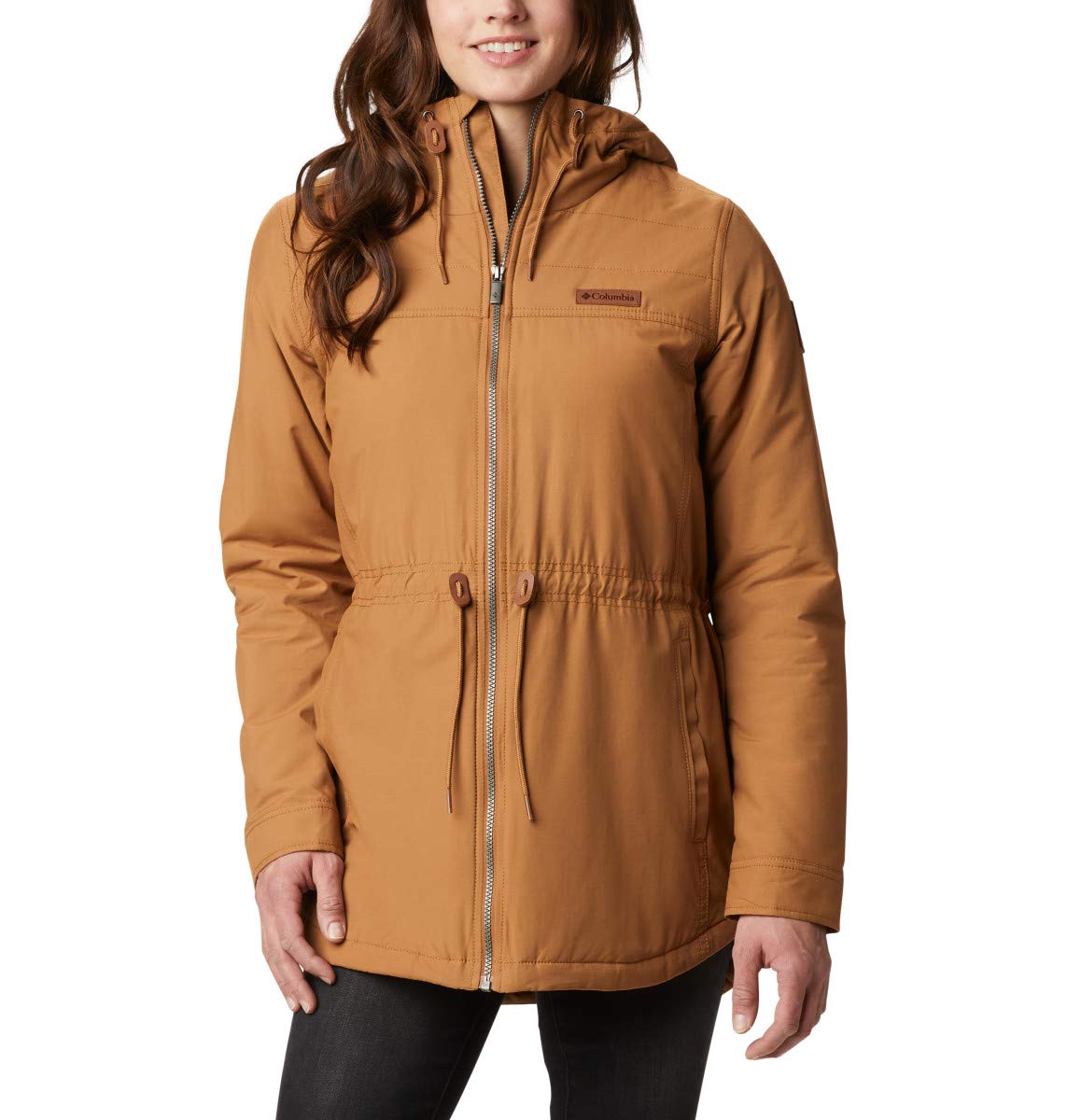 Columbia Women's Chatfield Hill Jacket - Waterproof Windbreaker with Omni-Tech - Lightweight Hiking & Outdoor Jacket for Women - Perfect for Camping, Travel & Everyday Wear